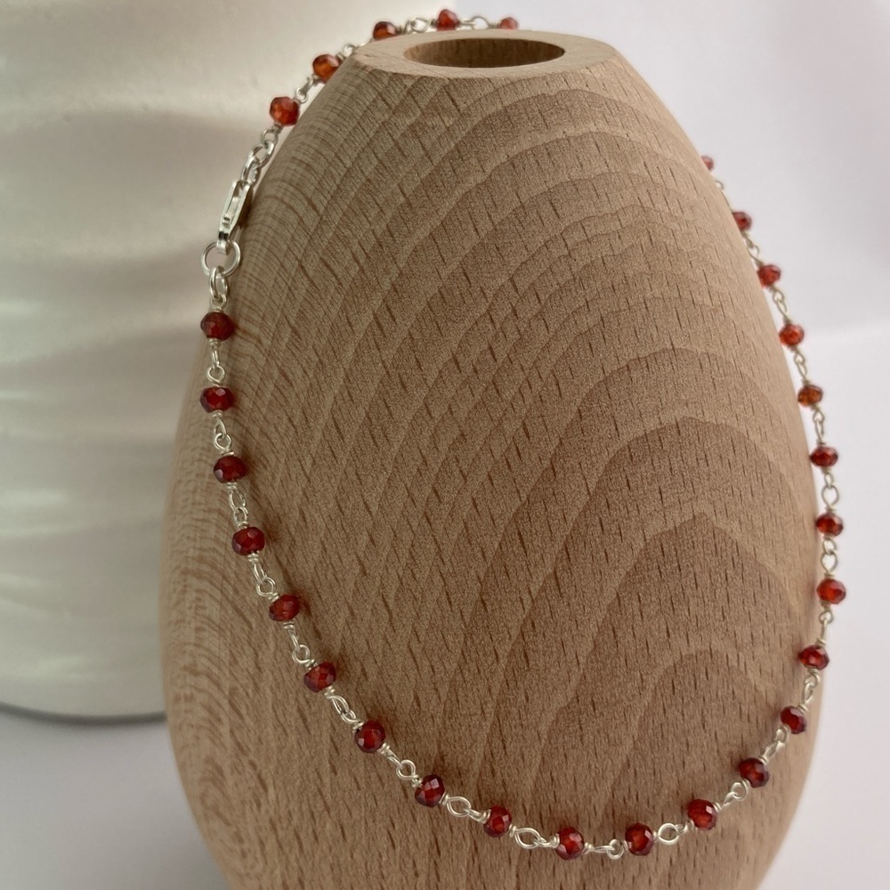 DAINTY Anklet Sterling Silver
